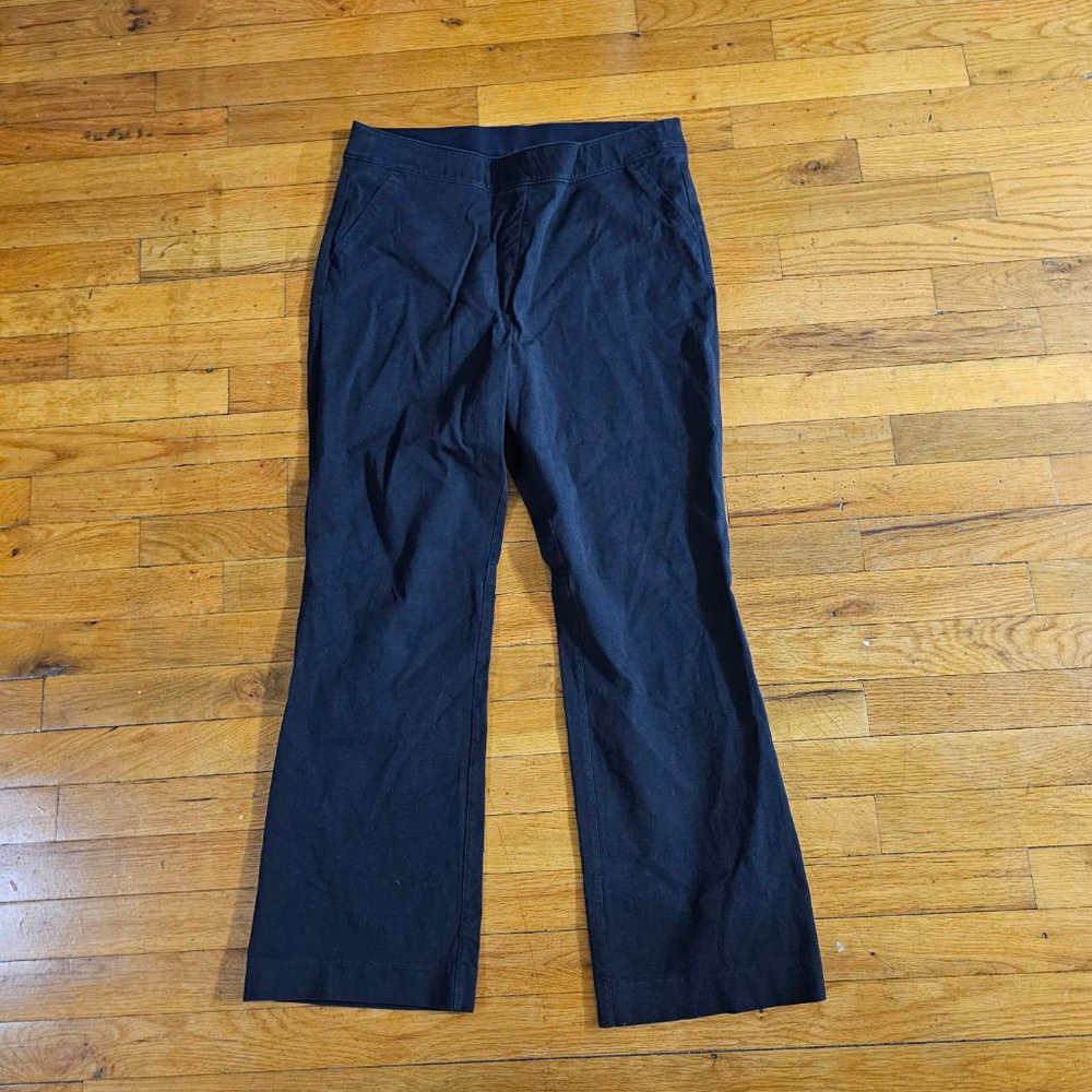 SPANX Black Flare Pants Women's Large Tall